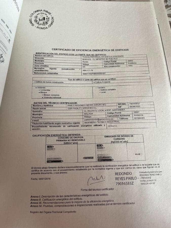 Apartamento Felipe V Ронда Екстериор снимка